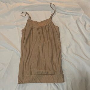 Mossimo Supply Co. Shimmering Tan Camisole
